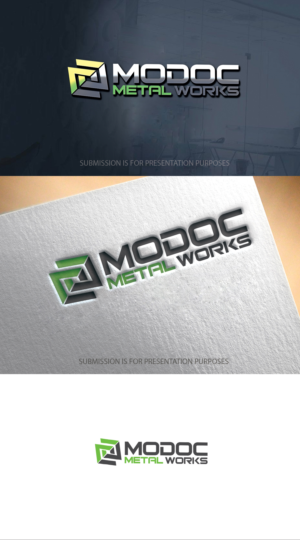 Diseño de Logo por graphicevolution para Modoc Metal Works | Diseño: #25860226