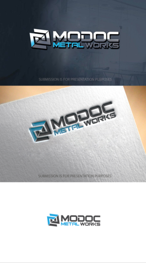 Diseño de Logo por graphicevolution para Modoc Metal Works | Diseño: #25868435
