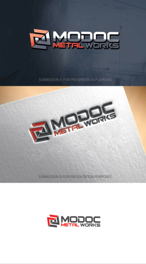 Diseño de Logo por graphicevolution para Modoc Metal Works | Diseño: #25868436