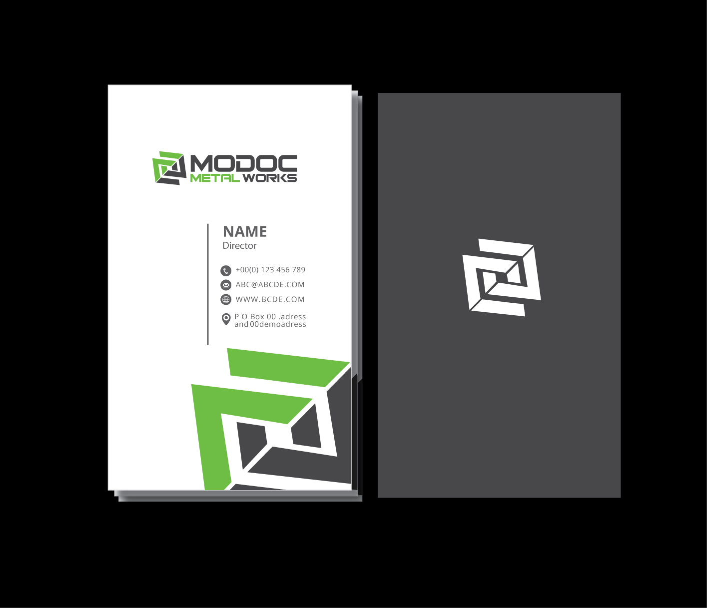 Logo Design by graphicevolution for Modoc Metal Works | Design #25919581