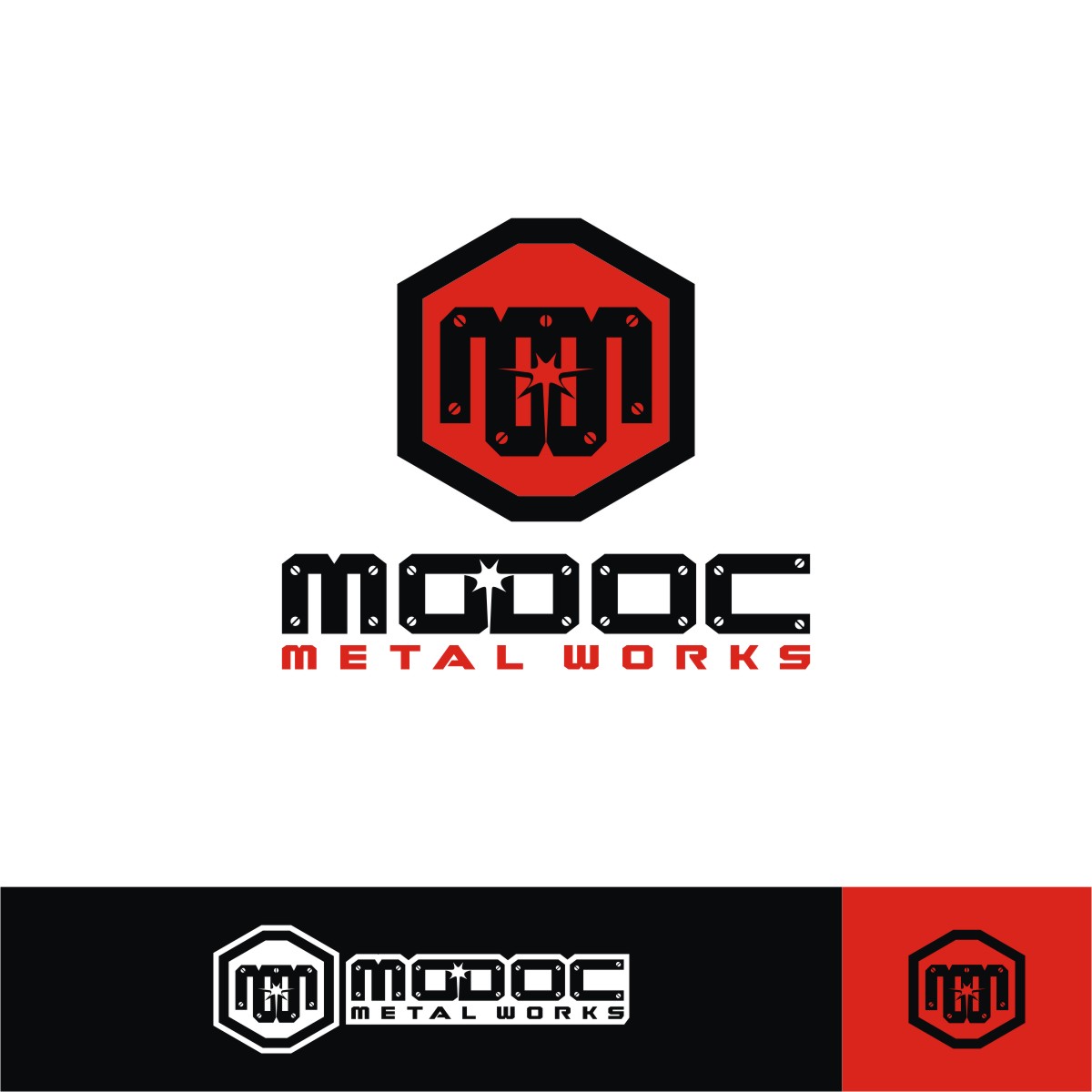 Logo Design by Ashani Bhattacharya for Modoc Metal Works | Design #25872575