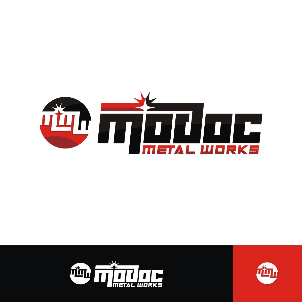 Logo Design by Ashani Bhattacharya for Modoc Metal Works | Design #25872576