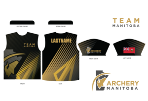 Bekleidung-Design von Sergio Coelho für Archery Manitoba  | Design: #25923262