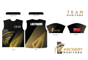 Bekleidung-Design von Sergio Coelho für Archery Manitoba  | Design: #25932238