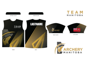 Bekleidung-Design von Sergio Coelho für Archery Manitoba  | Design: #25932239