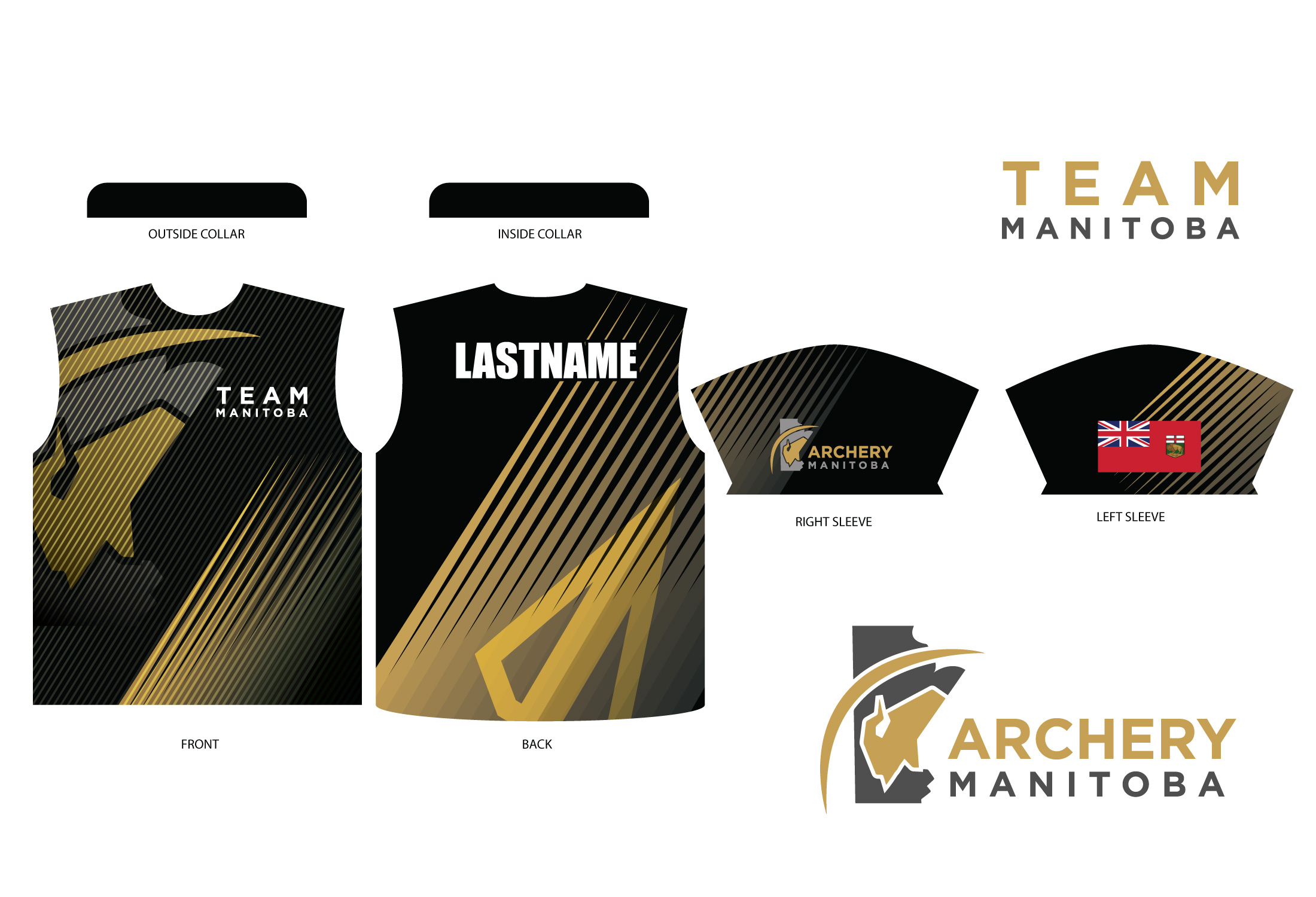 Diseño de Vestimenta por Sergio Coelho para Archery Manitoba  | Diseño #25981634