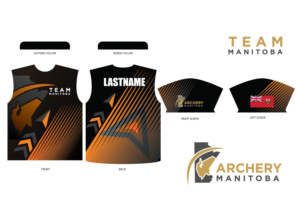 Bekleidung-Design von Sergio Coelho für Archery Manitoba  | Design: #25981656