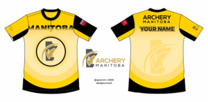 Bekleidung-Design von purnama für Archery Manitoba  | Design: #25887814