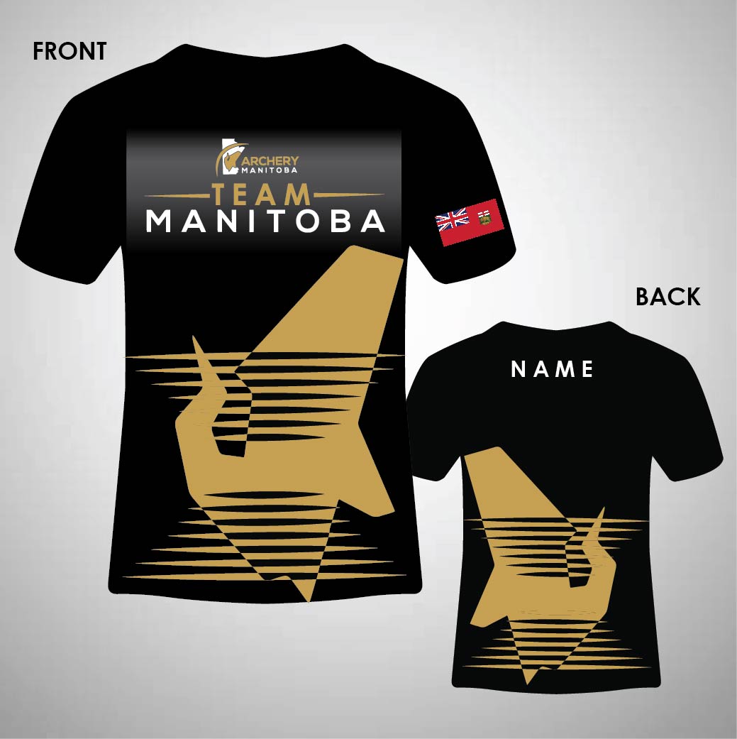Bekleidung-Design von 75-R-P-Z für Archery Manitoba  | Design #25882851