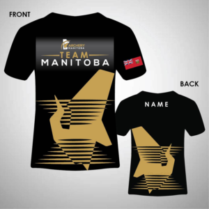 Bekleidung-Design von 75-R-P-Z für Archery Manitoba  | Design: #25882851