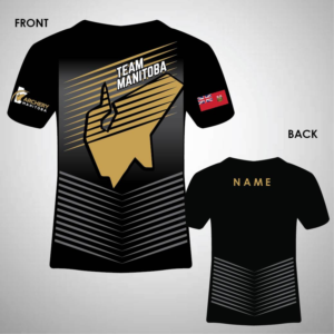 Bekleidung-Design von 75-R-P-Z für Archery Manitoba  | Design: #25885290