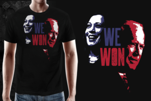 Biden/Harris Victory T-Shirt | T-Shirt-Design von gekgrfx