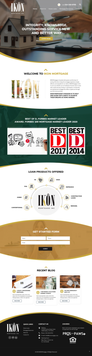 Web Design by pb for Atomic Design & Consulting | Design: #25906955