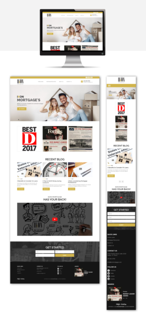 Web Design by sai.designer87 for Atomic Design & Consulting | Design: #25872021