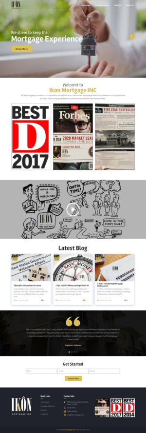 Web Design by sai.designer87 for Atomic Design & Consulting | Design: #25874774