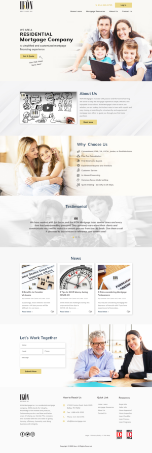 Web Design by sai.designer87 for Atomic Design & Consulting | Design: #25903569