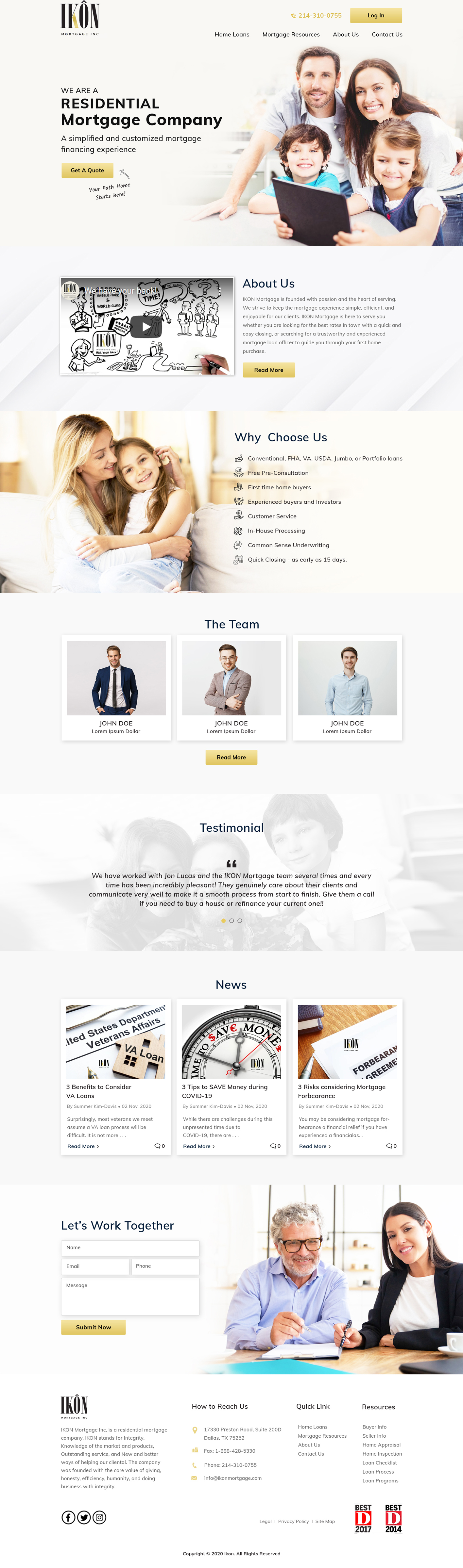 Web Design by sai.designer87 for Atomic Design & Consulting | Design #25960623