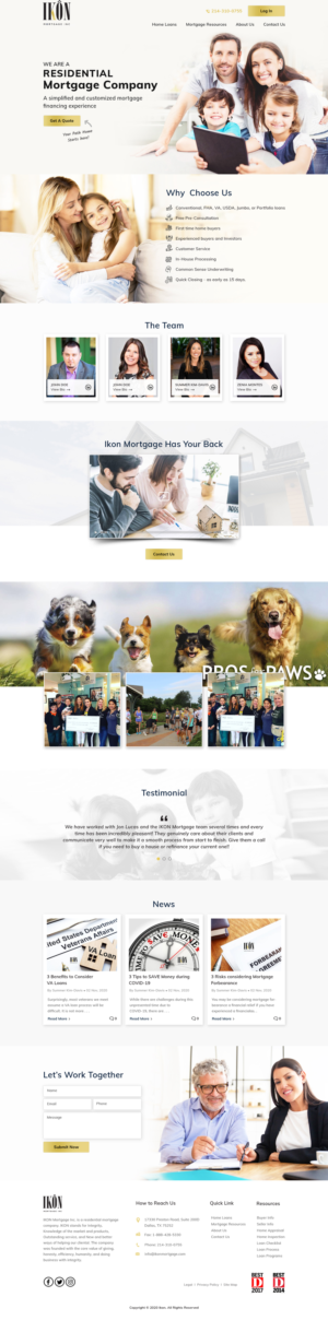Web Design by sai.designer87 for Atomic Design & Consulting | Design: #25972042