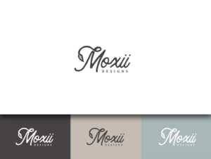 Moxii Designs (Moxii needs to be more dominant than the word Designs) | Logo Design by wonderland