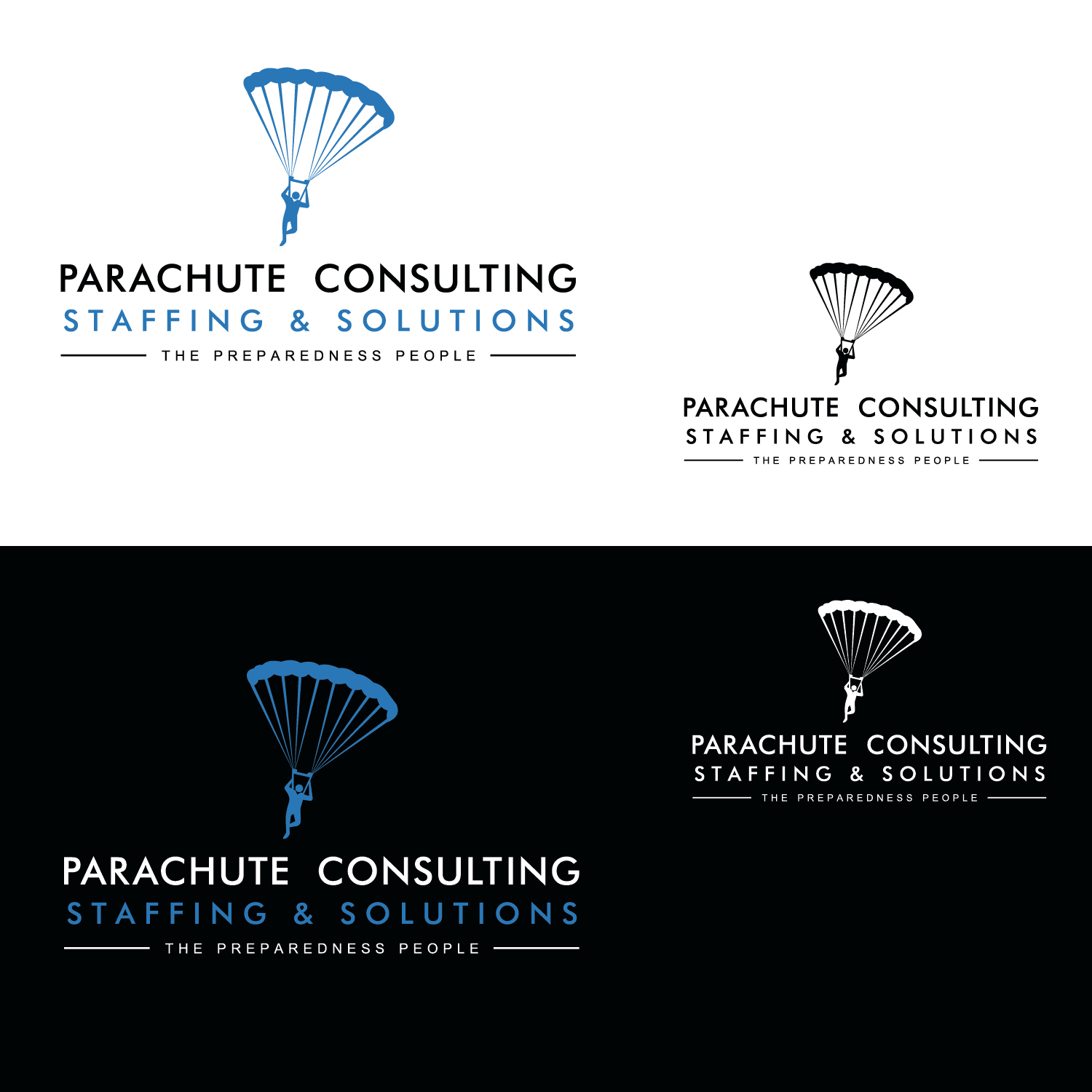Logo Design by emptyboxgraphics for Parachute Consulting LLC | Design #25858083