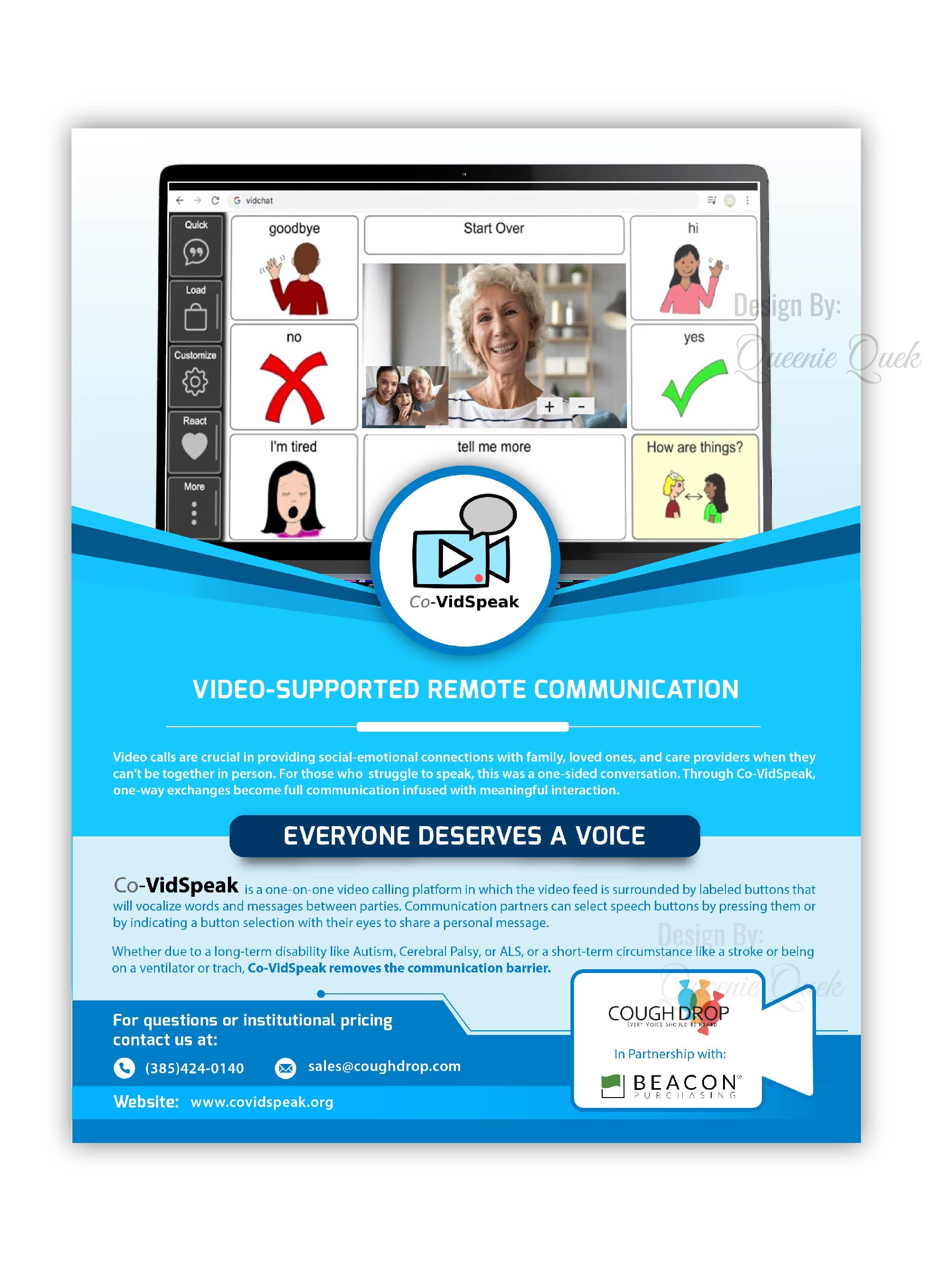 Diseño de Flyer por Queenie Quek para este proyecto | Diseño #25900878