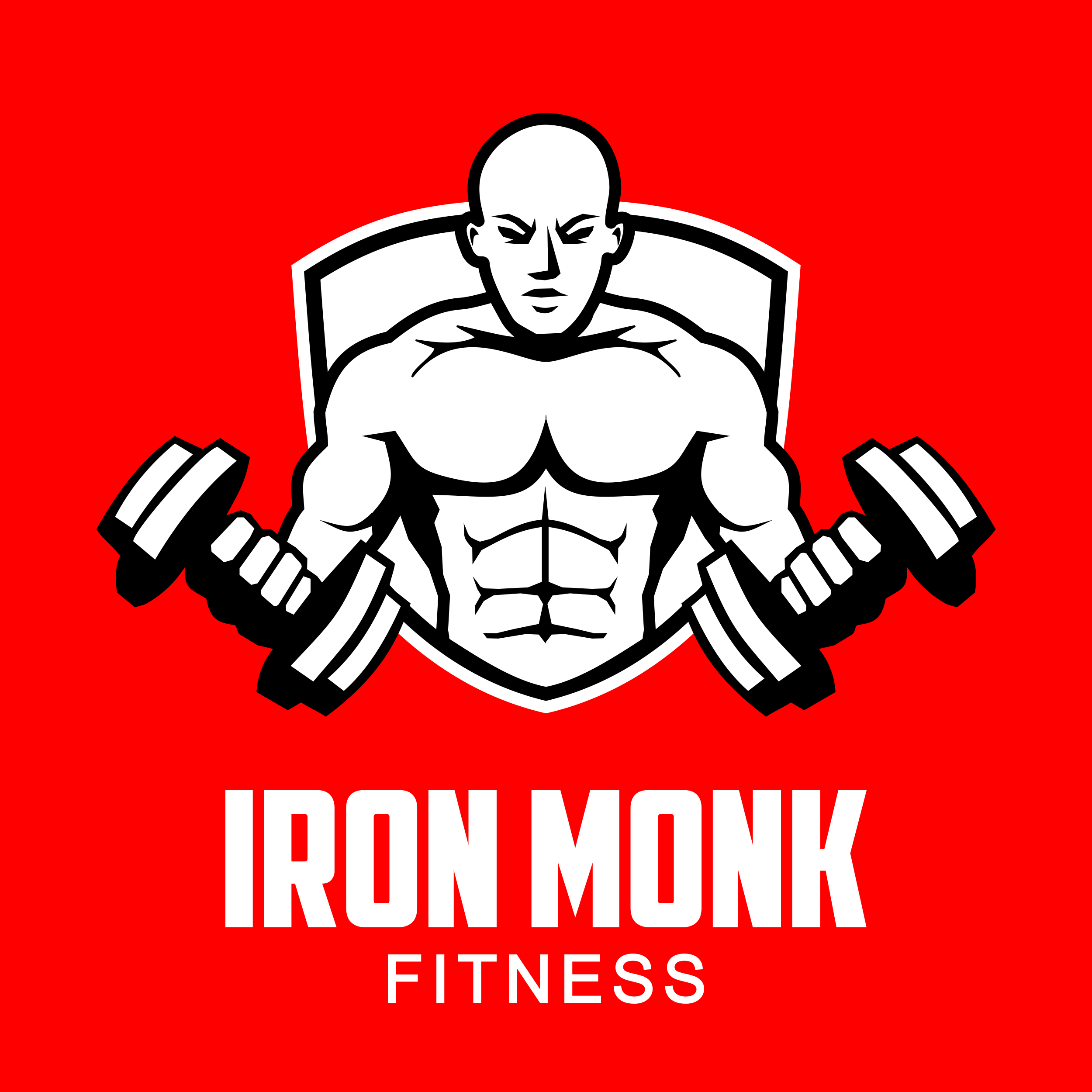 Logo Design by Asmaulhusna for Iron Monk Fitness | Design #25873594