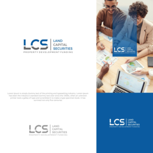 Land Capital Securities as the main heading...... Property Development Funding  | Logo Design by Apple Dsigner