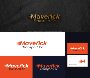Maverick Transport Co | Logo Design by lnb...