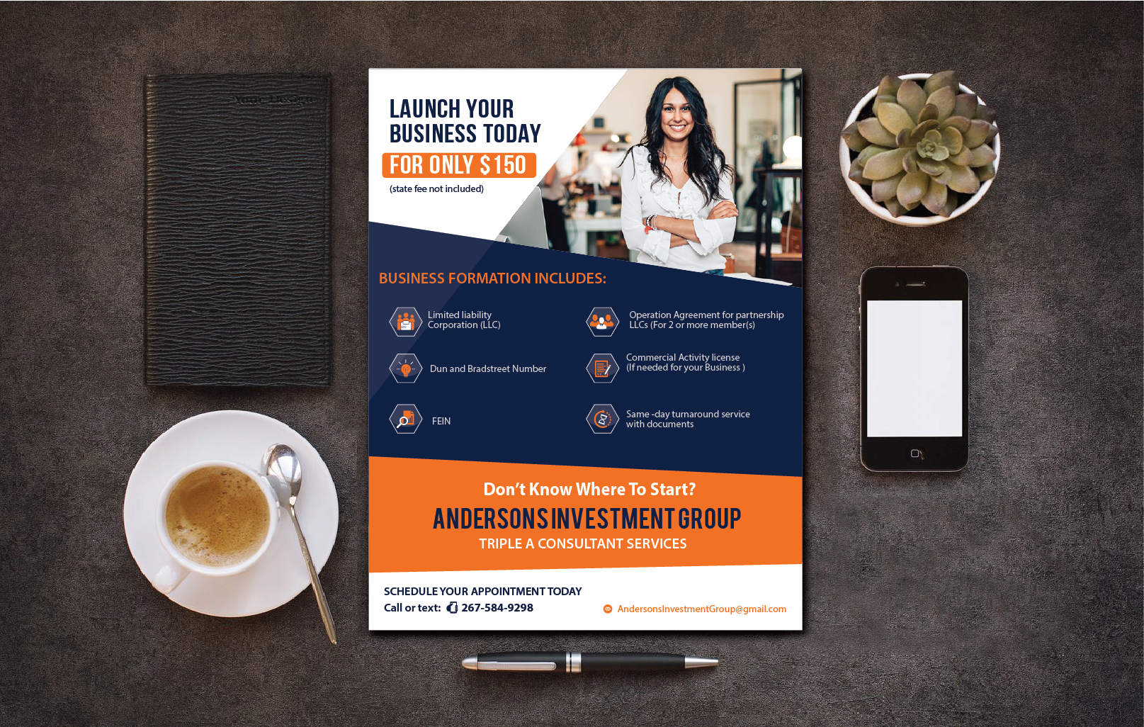 Flyer Design by alex989 for this project | Design #25868758