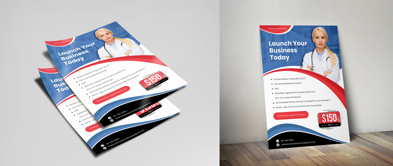 Flyer Design by ag622988 for this project | Design #25866444