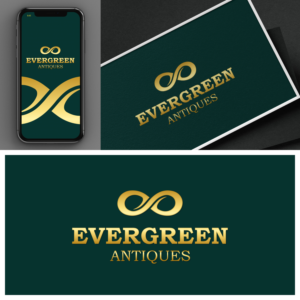 Evergreen Antiques | Design de Logo par ICKE