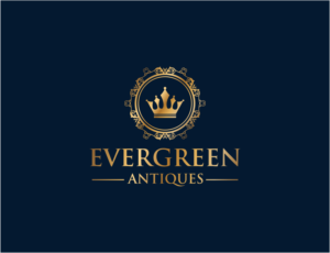 Evergreen Antiques | Logo Design by BNdesigner