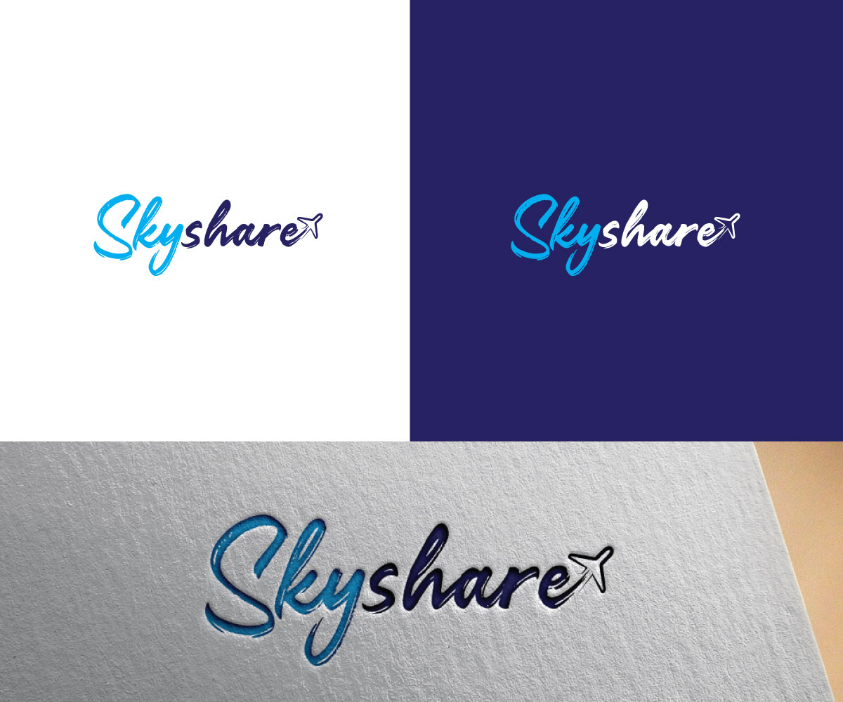 Logo Design by uitaki for Skyshare | Design #25886753