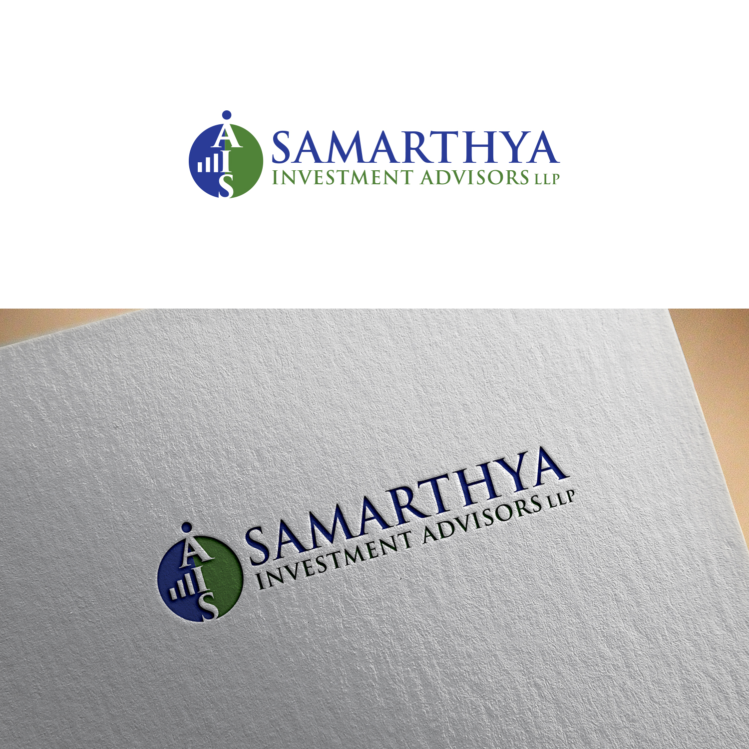 Diseño de Logo por MG.graphics para Samarthya Investment Advisors LLP | Diseño #25862227