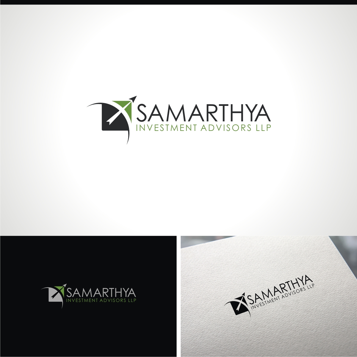 Logo Design by e-graphics for Samarthya Investment Advisors LLP | Design #25862400