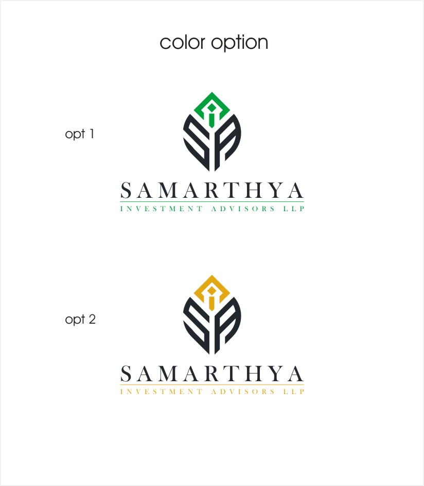 Logo Design by cjssan for Samarthya Investment Advisors LLP | Design #25885711