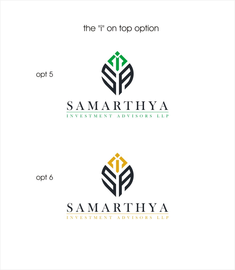 Logo Design by cjssan for Samarthya Investment Advisors LLP | Design #25885712