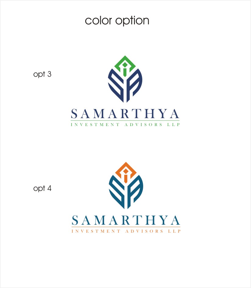 Diseño de Logo por jssaan para Samarthya Investment Advisors LLP | Diseño #25885713