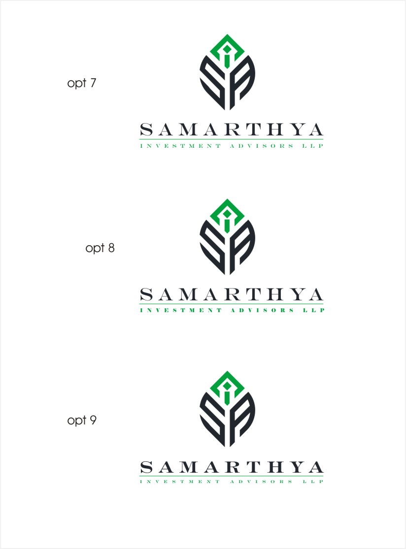 Diseño de Logo por jssaan para Samarthya Investment Advisors LLP | Diseño #25888275