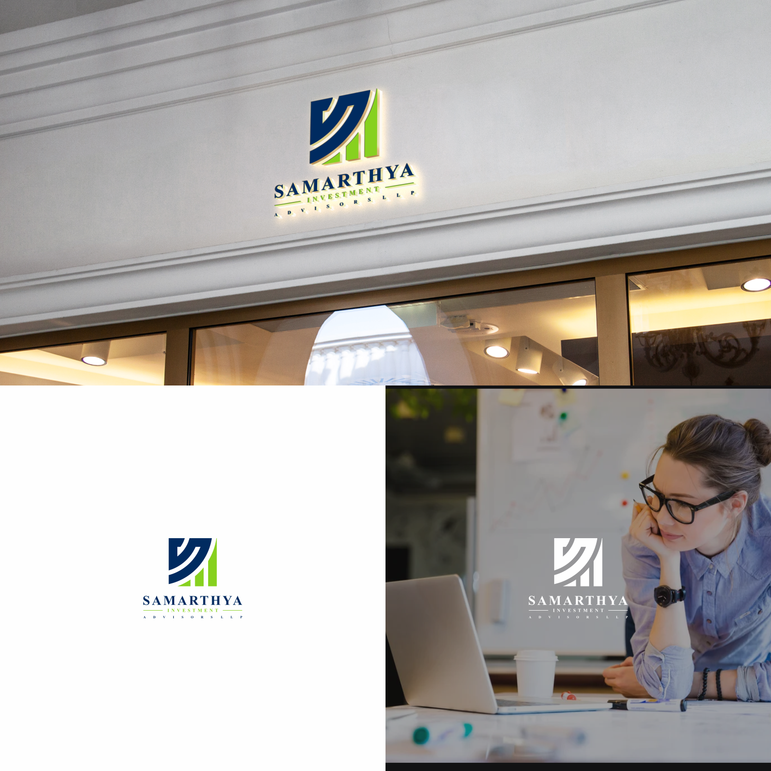 Diseño de Logo por Nur Romi para Samarthya Investment Advisors LLP | Diseño #25861074