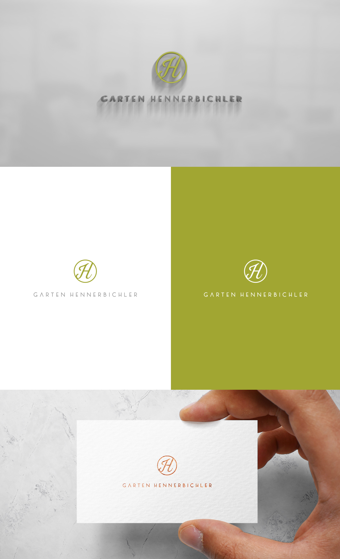 Logo Design by GLDesigns for Garten Hennerbichler GmbH  | Design #25863129