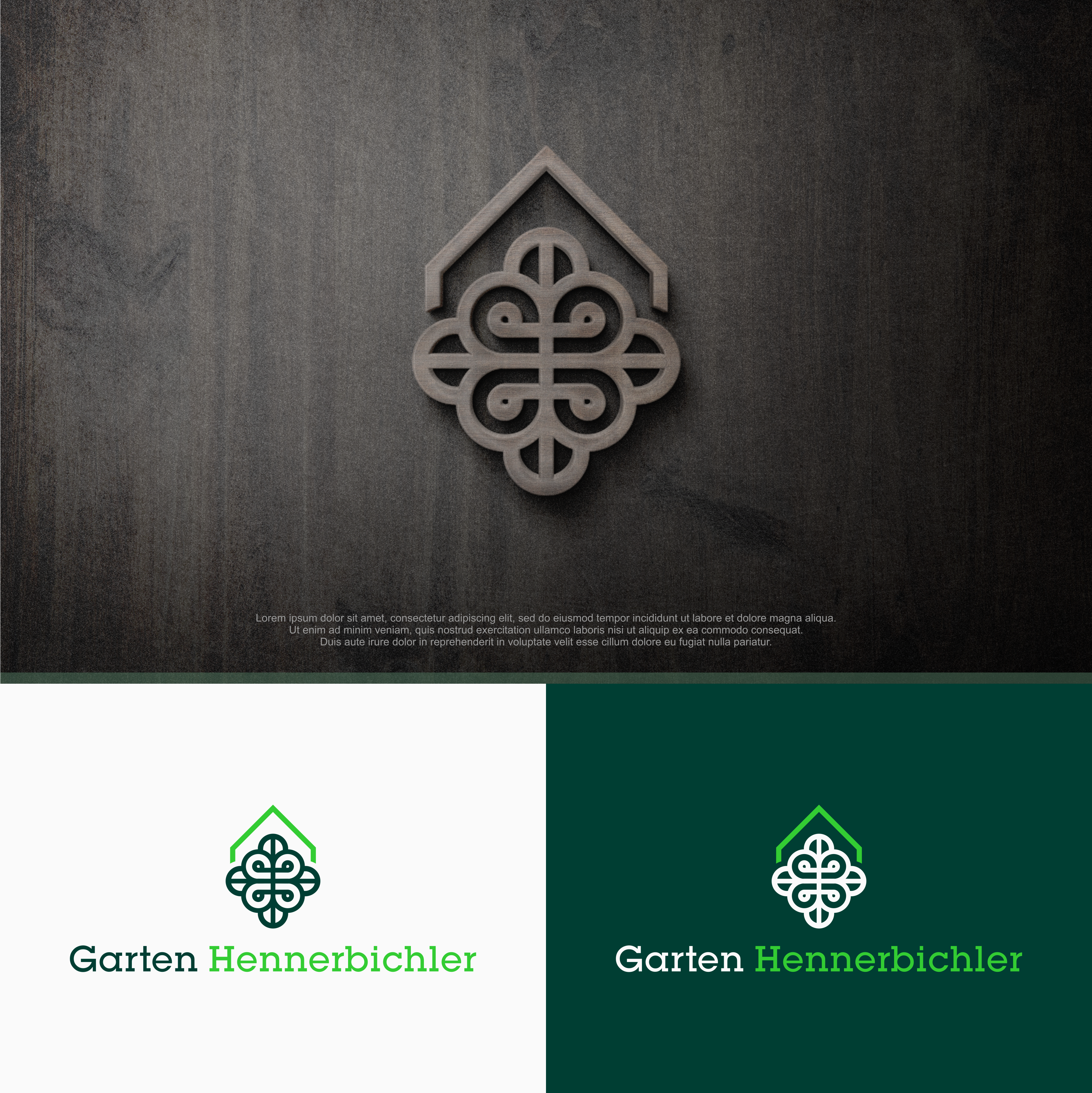 Logo Design by R!CKY for Garten Hennerbichler GmbH  | Design #25872142