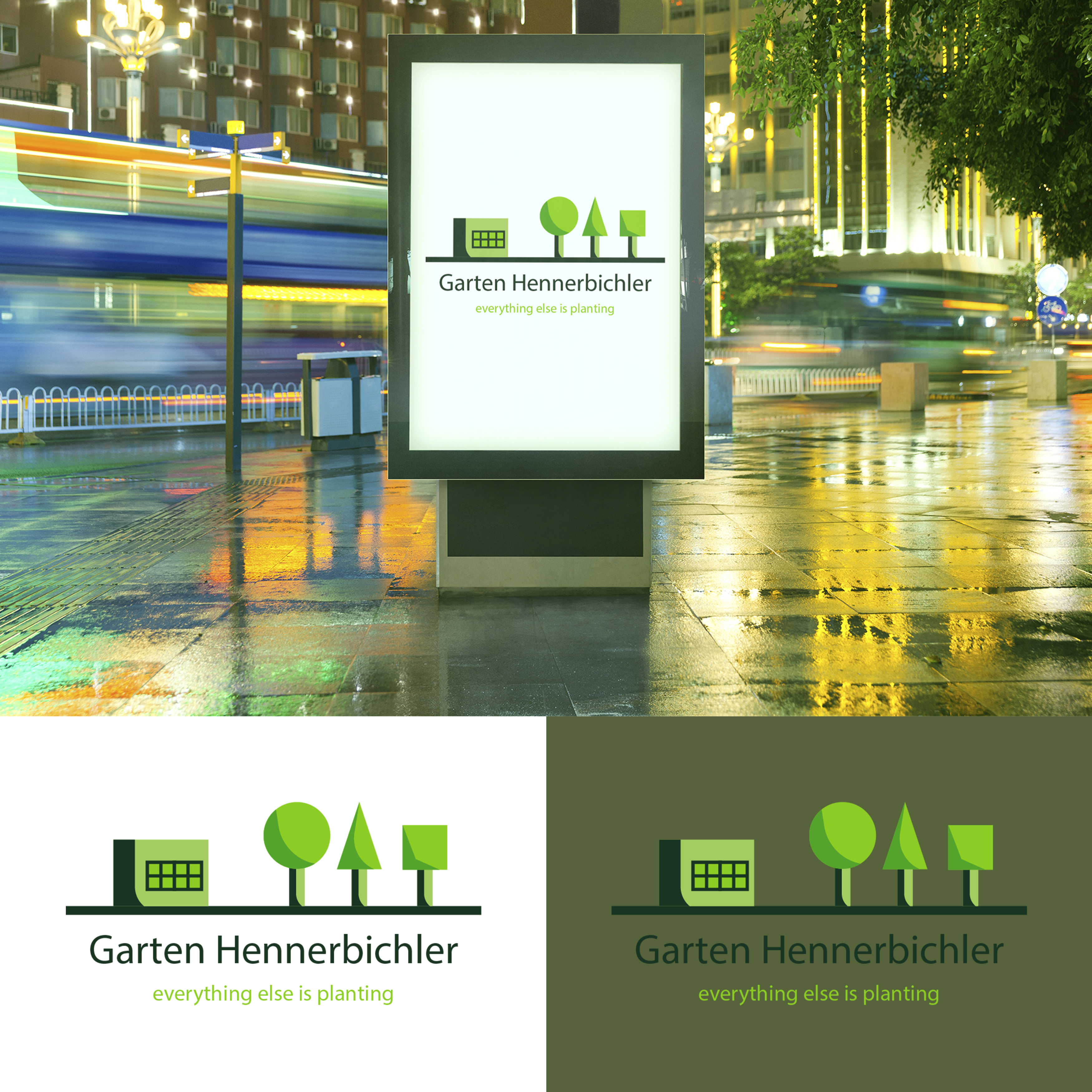 Logo Design by Ber.Logo for Garten Hennerbichler GmbH  | Design #25872275
