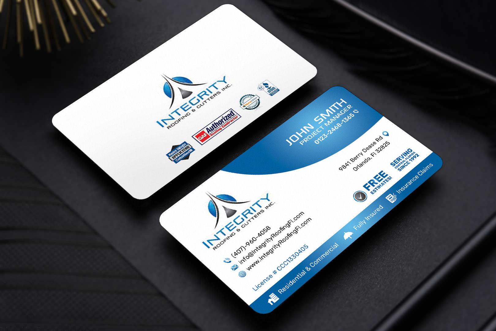 Business Card Design by Sandaruwan for this project | Design #25870427