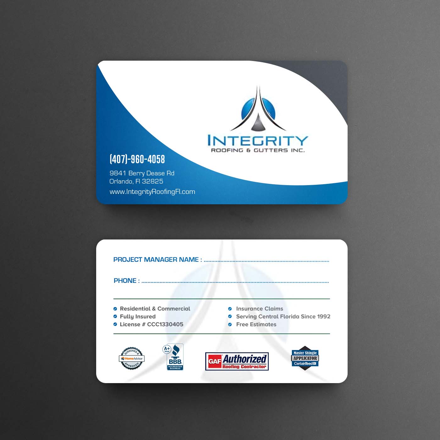 Business Card Design by chandrayaan.creative for this project | Design #25867623