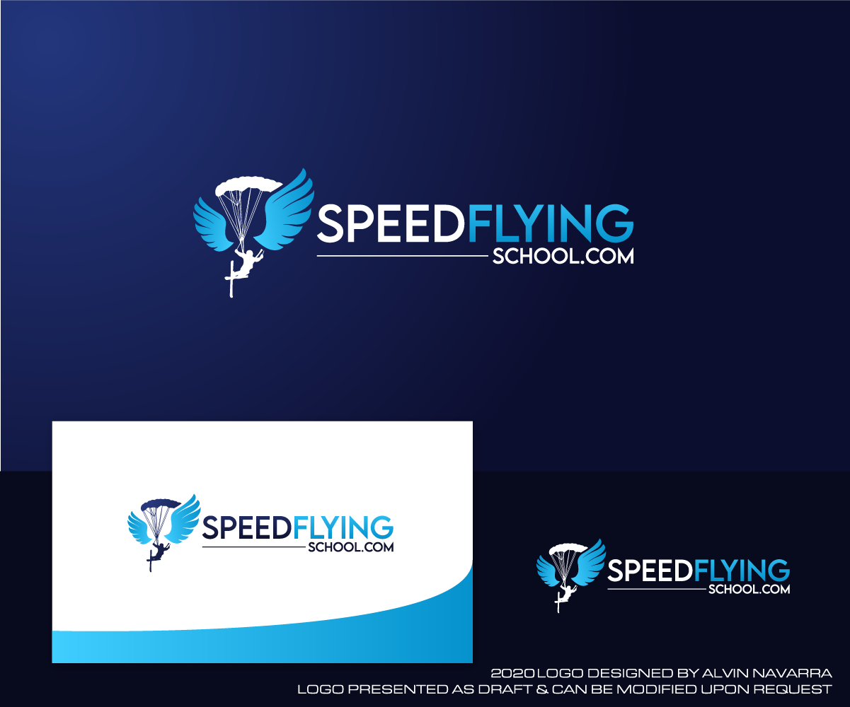 Logo Design by alvinnavarra for Paragliding Switzerland Shop GMBH | Design #25893178