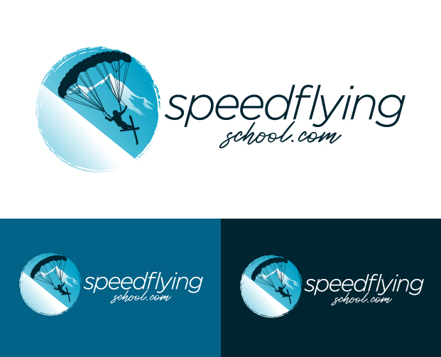 Logo Design by ally designs for Paragliding Switzerland Shop GMBH | Design #25893835