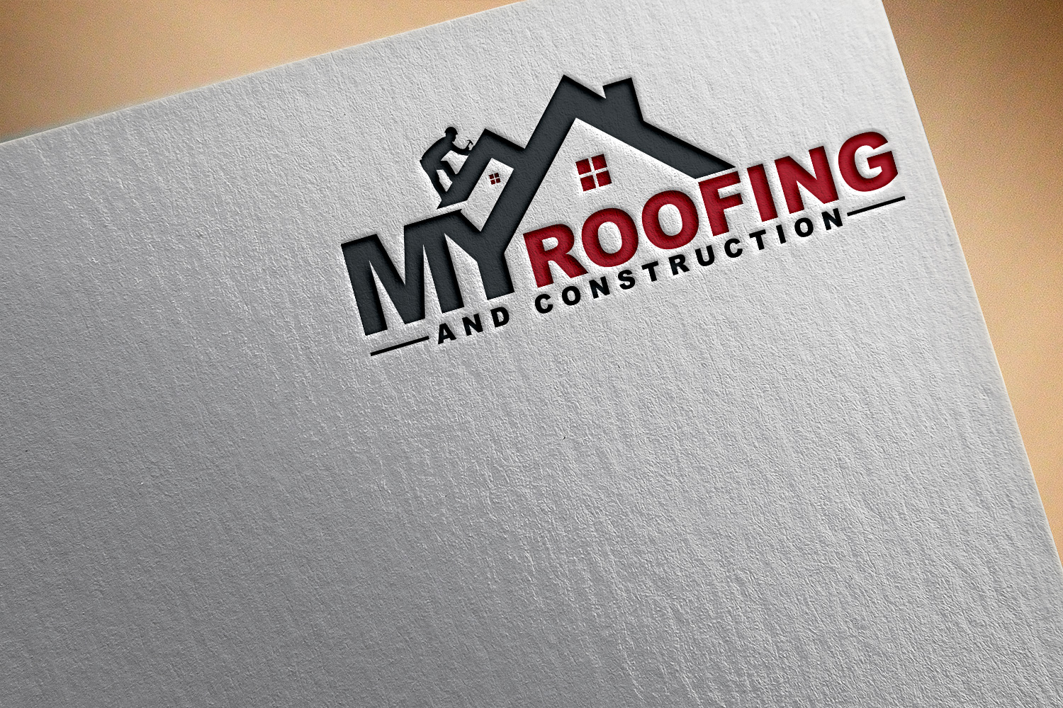 Logo Design by Rosalia.... for M Y Roofing and Construction | Design #25877569