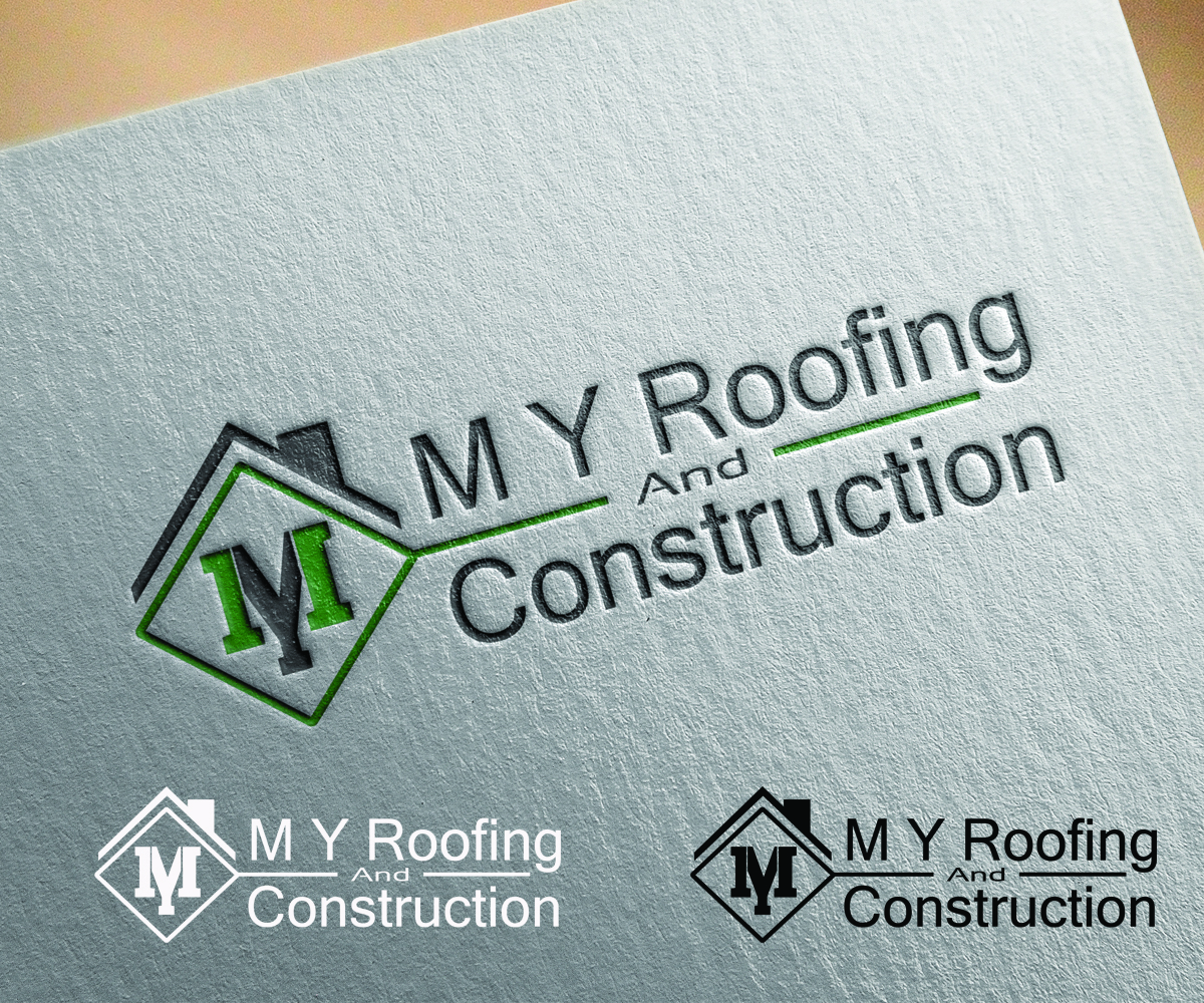 Logo Design by RKDesign29 for M Y Roofing and Construction | Design #25879774