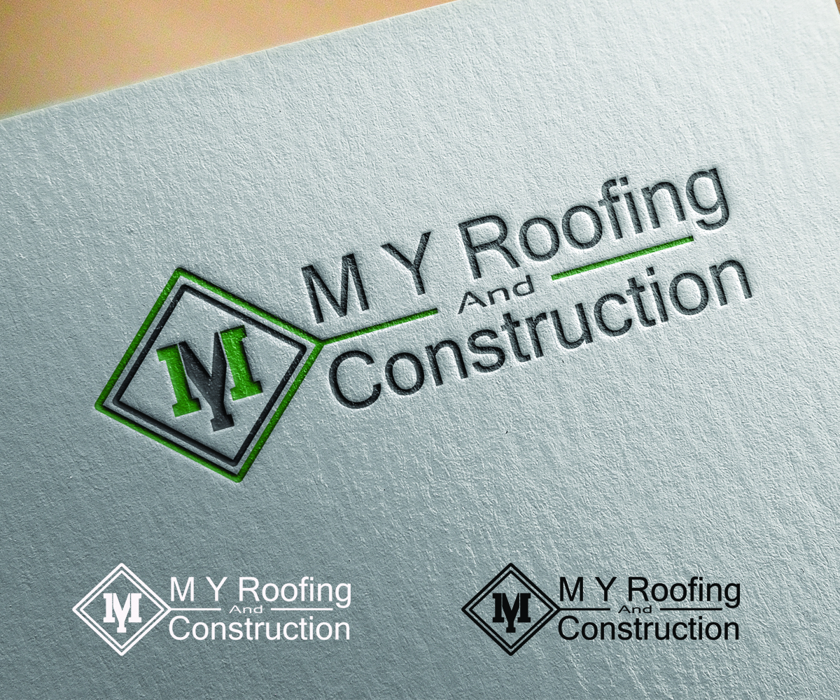 Logo Design by RKDesign29 for M Y Roofing and Construction | Design #25899462